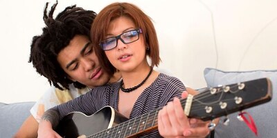 Sexy Teen Tori Fox Takes an Interracial Creampie