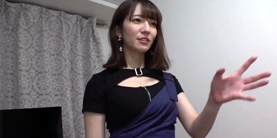細身巨乳の綺麗な素人お姉さんと濃厚セックス