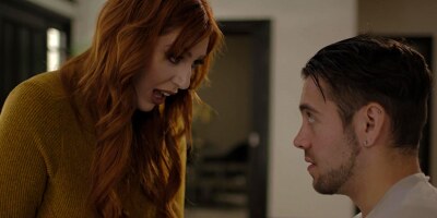 Hot MILF Lauren Phillips enjoys her stepson's big cock