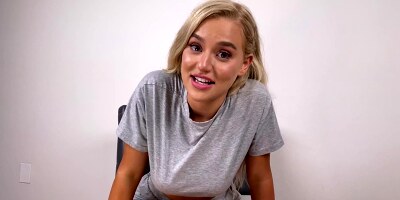 Cuckquean Lesson for Big Tit Teen Blake Blossom with behind the scenes footage