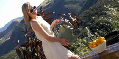 Jillian Janson Is A Natural Beauty That Loves To Make Herself Cum In Nature