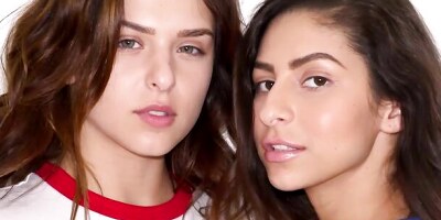 Nina North And Leah Gotti Play Lesbian Games As Their Stud Fucks Them Out