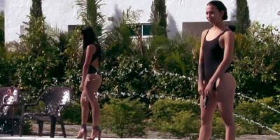 Colombian lesbian sex and passionate sex