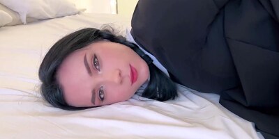 Cosplay Wednesday Addams, or Worship My Big Ass