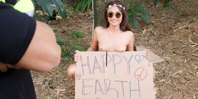 Flower Dicked Down Outdoors