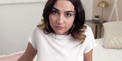 Flirty Floozy Callie Jacobs' Tight Pussy Fingered & Fucked