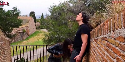 Public fuck-fest on the streets of Barcelona - DOLLSCULT