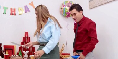 Love skillfully bends guy to her will with the help of her pussy