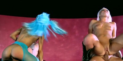 Veronica Rodriguez and Katerina Kay getting fucked balls deep