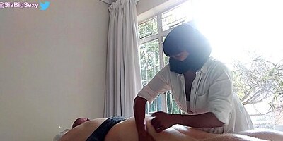 South African Massage Room Surprise Happy Ending