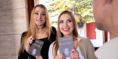 Ivi Rain and Jayla de Angelis, from Literature to Anal
