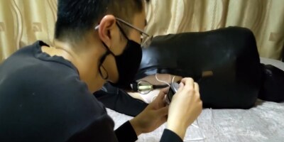 Sleepsack Leather Hood Bondage