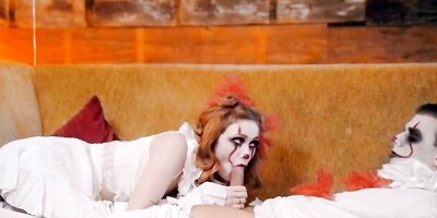 Step Siblings Caught: Scarlet Skies Clowning Around His Stepbrother On PornHD