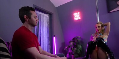 Mature woman needs guy to take cock out of pants and put in pussy