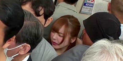Hot Busty Asian Babe On The Bus