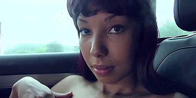 Ebony Beauty Screwed In A Car 1