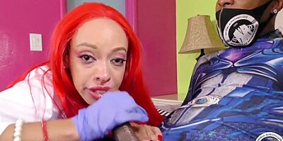 Nikki Hart And Alphonso Layz In Blue Ranger Vs Attack