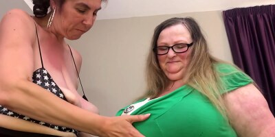 Bbw Lesbians And Big Tits Sucking