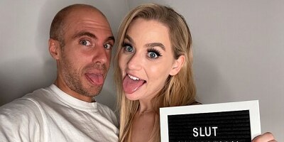 Blake Blossom: BTS with Big Tits Blonde