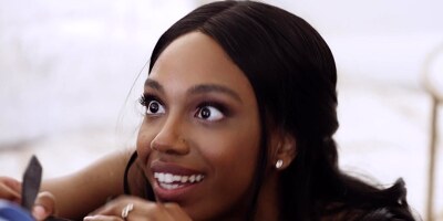 Ebony Lacey London punishes her horny bf