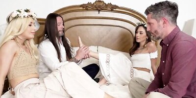 Dani Blue and Minxx Marley are swapping their perverted dads