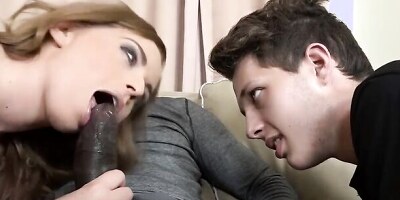 Chrissy Curves wants that big black phallus in front of her husband