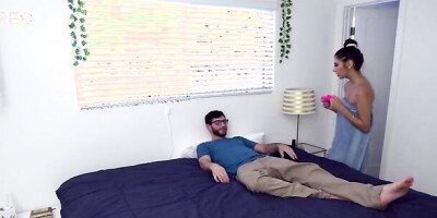 SPYFAM - Panty Sniffing Step Bro Fucks Step Sis
