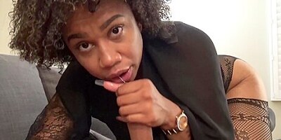 Gorgeous Ebony Beauty Nala Devours Monster Bbc