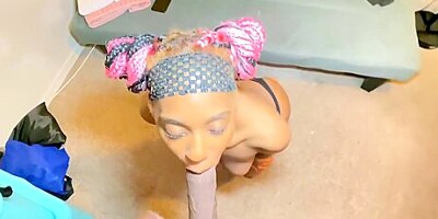 My Ebony Stepsister Lets Me Fuck