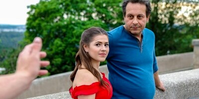 HUNT4K. 21yo Hottie gives Juicy Pussy to a Stranger to Pay all Dads Bills