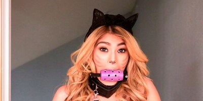 Sexy kitty gets her trimmed pussy nailed deeply