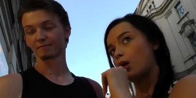 HUNT4K. Brunette Princess wants new Ring so why Spreads her Legs