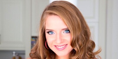 Innocent babe gets double boned in a 3way fuck