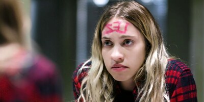 Pretty lesbian teens giving each other oral pleasure