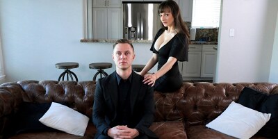 Slutty milf stepmom Lexi Luna getting creampied by her stepson