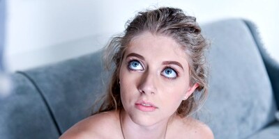 Shy blonde teen gets her virgin pussy nailed hard