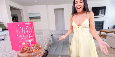 Slutty stepsister takes hard family dick u her virgin pussy