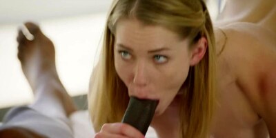 BLACKED Huge Black Cock makes Tiny Blonde Scream