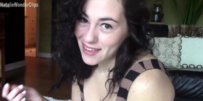 Natalie Wonder - Mommy Encourages You On How To Fuck