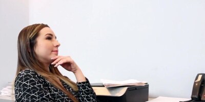 Stepteen banged at office