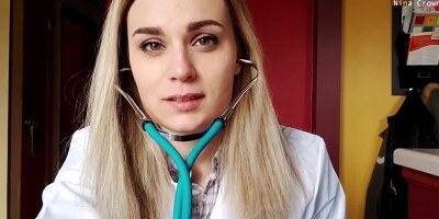 Nina Crowne – Taboo Physical Exam & Handjob