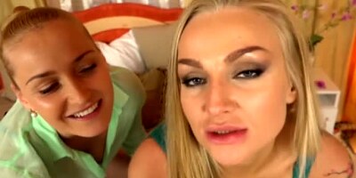 Kathia Nobili & Kayla Green - You must keep this as a secret my son