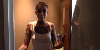 BadDaddyPOV - Leigh Raven Tattooed Lesbian Step Daughter