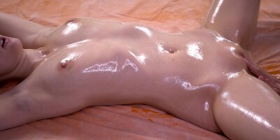 Sensual Oiled Massage Shaking Squirt Orgasm And Oil Creampie