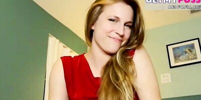 Cute MILF is talking with her stepson in this POV