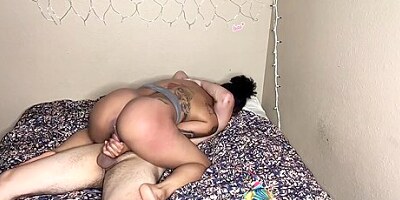 I Let My Step Brother Dominate Me Till We Both Cum