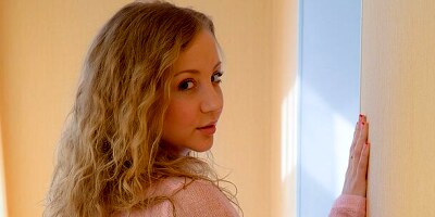 Cutest Teen Cherri Strips Off Her Panties and Plays