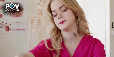 Real POV Adventure: Cute Nurse Does the Unthinkable For Her Horny Patient