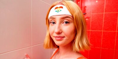 Hop in the shower with me