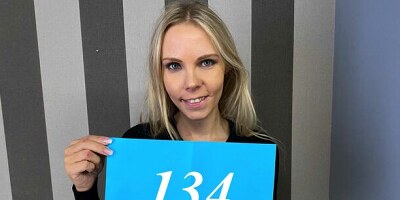 Good glamorous blonde Florane Russell opened her puss for a big cock